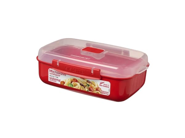 Sistema Microwave - Matförvaringsbehållare - 1.25 L - rektangulär