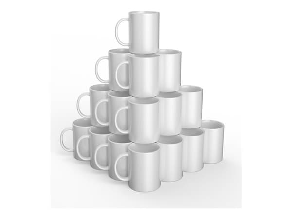 Cricut - Mugg - 425 ml - vit (paket om 36)
