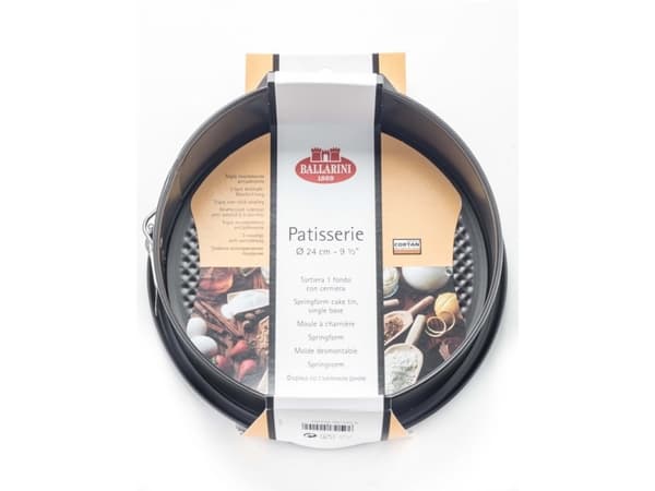 BALLARINI Konditori, Paibakeform, Rund, Svart, 1 stk, 24 cm