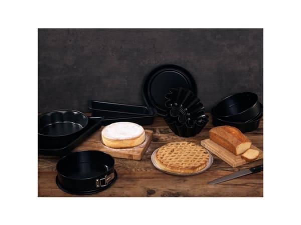 BALLARINI Konditori, Paibakeform, Rund, Svart, 1 stk, 24 cm
