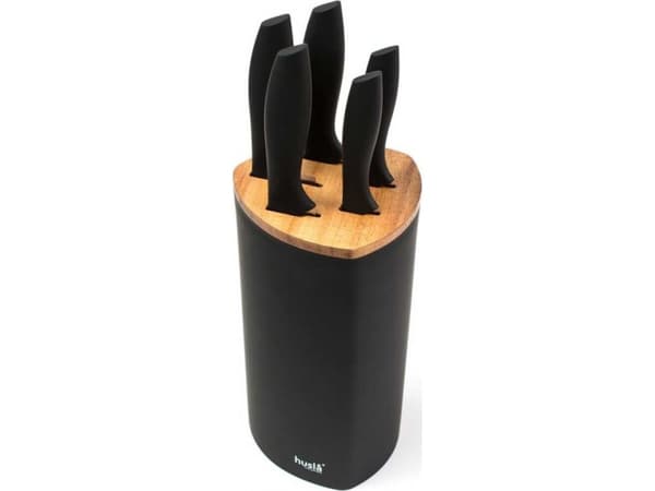 Husla 5 keittiöveitsen setti HUSLA 73963 BLOKKISSA