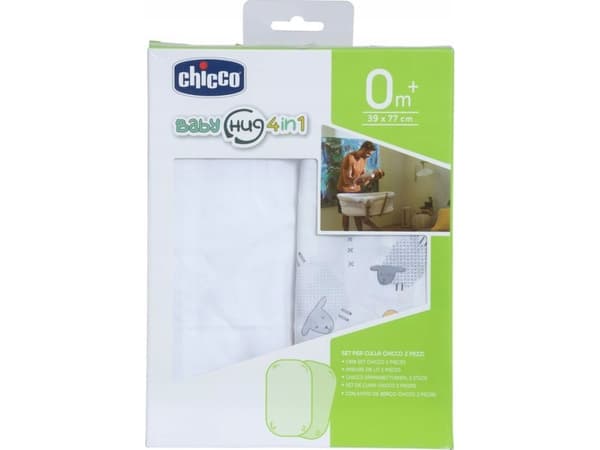 Chicco 9005010910990, Gjenbrukbar, Grå, 390 x 770 mm, Bomull, Maskin Vask, 40 °C