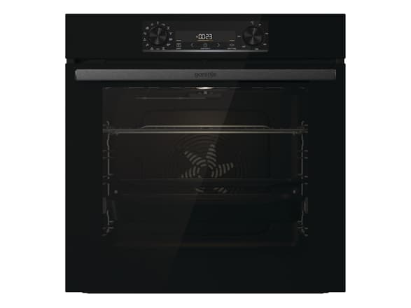 Gorenje | BOS6737E06FBG | Uuni | 77 L | Monitoimiuunit | EcoClean | Mekaaninen ohjaus | Höyrytoiminto | Kyllä | Korkeus 59,5 cm | Leveys 59,5 cm | Mu