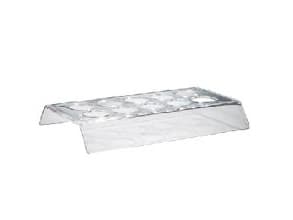 Shotsbakke Glassforever 15.5x25x3.6 cm Polycarbonat Klar,8 pk x 10 stk/krt