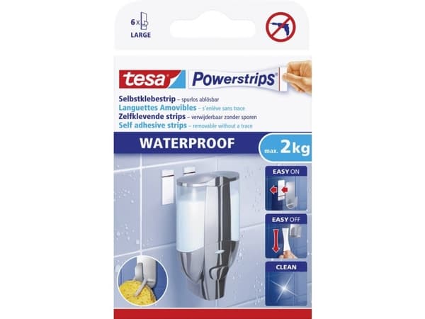 TESA 59700, Valkoinen, 2 kg/cm