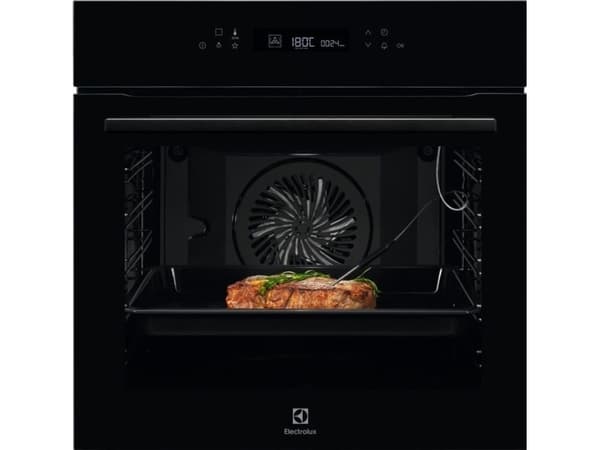 Electrolux EOE7P31Z, Medium, Elektrisk ovn, 71 l, 3500 W, 71 l, 1000 W Sort