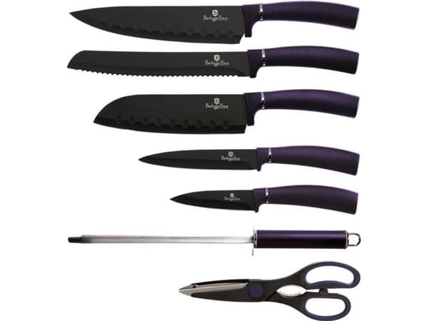 Berlinger Haus Lumarko Knife set berlinger haus bh-2560 purple in a stand