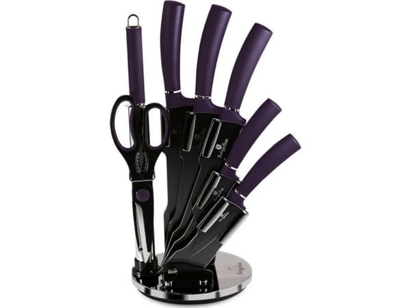 Berlinger Haus Lumarko Knife set berlinger haus bh-2560 purple in a stand