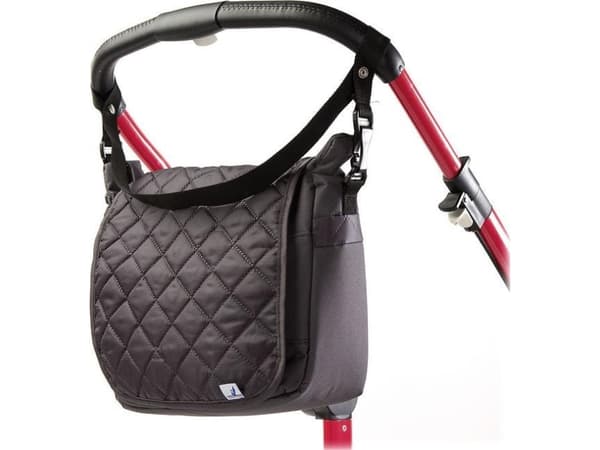 Caretero vattert messenger bag, grafitt (TEROA-17701)