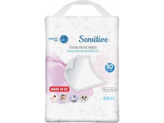 AKUKU A0501 SENSITIVE disposable pad 60x90 cm 10 pcs