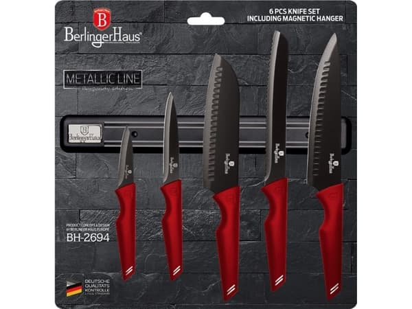 Berlinger Haus 5 knivar med lista BERLINGER HAUS BH-2694
