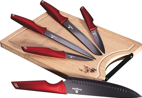 Berlinger Haus 5 KITCHEN KNIVES SET WITH BOARD BERLINGER HAUS BH-2704