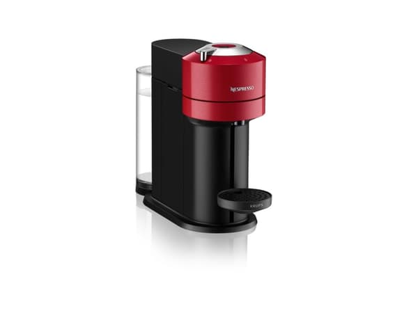 Krups Vertuo Next XN9105, Kapseldrevet kaffemaskin, 1,1 l, Kaffe kapsyl, 1500 W, Rød