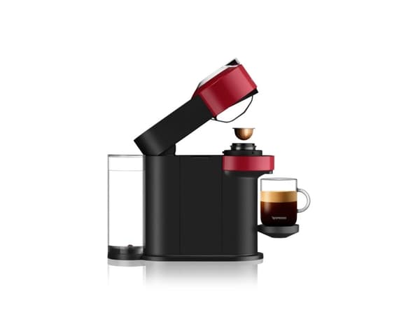 Krups Vertuo Next XN9105, Kapseldrevet kaffemaskin, 1,1 l, Kaffe kapsyl, 1500 W, Rød