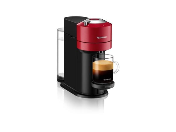 Krups Vertuo Next XN9105, Kapseldrevet kaffemaskin, 1,1 l, Kaffe kapsyl, 1500 W, Rød