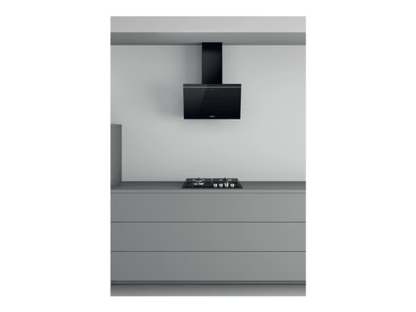 Whirlpool AKR 62F LT K, 650 m³/h, Suutin/Uudelleenkierrättävä, A, A, D, 65 dB