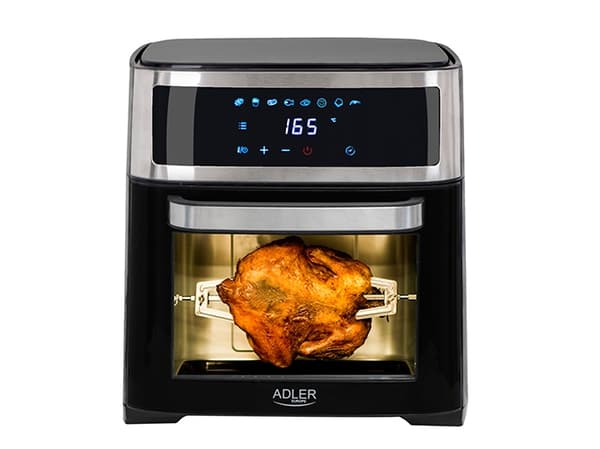 Adler AD 6309, Kuumakiertoilmakypsennin, 13 L, 40 °C, 200 °C, 720 min, Yksi