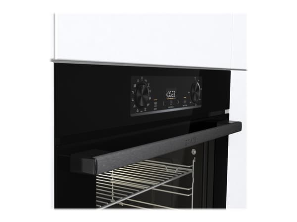 Gorenje Essential BOS6737E13BG - Ugn - med ångfunktion - för inbyggnad - nisch - bredd: 56 cm - djup: 55 cm - höjd: 59 cm - med självrengöring - klas