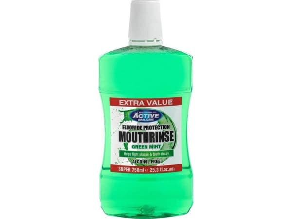 Beauty Formulas BEAUTY FORMULAS_Active Alcohol Free Mounthwash alkoholfri munnvann med urtemynte 750ml