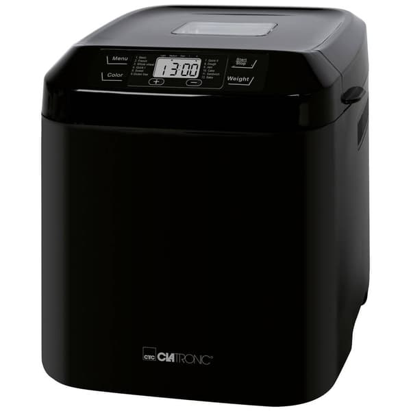 Clatronic BBA 3774 Brödbakmaskin Timerfunktion 3 l Svart
