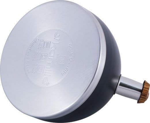 Kamille Teräksen vedenkeitin pillillä 2,7 L ruskealla kahvalla KM-1087
