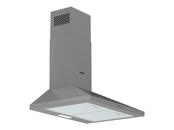 Gorenje Essential WHC629E4X - Panser - røykkanal - bredde: 60 cm - dybde: 45 cm - ekstraksjon og resirkulasjon (-) - rustfritt stål