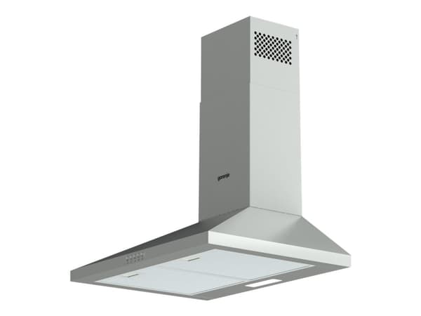 Gorenje Essential WHC629E4X - Panser - røykkanal - bredde: 60 cm - dybde: 45 cm - ekstraksjon og resirkulasjon (-) - rustfritt stål