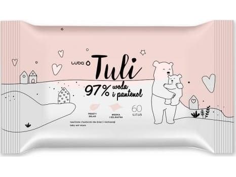 Luba Tuli Våtservetter för barn fuktade med vatten och panthenol 60 st.
