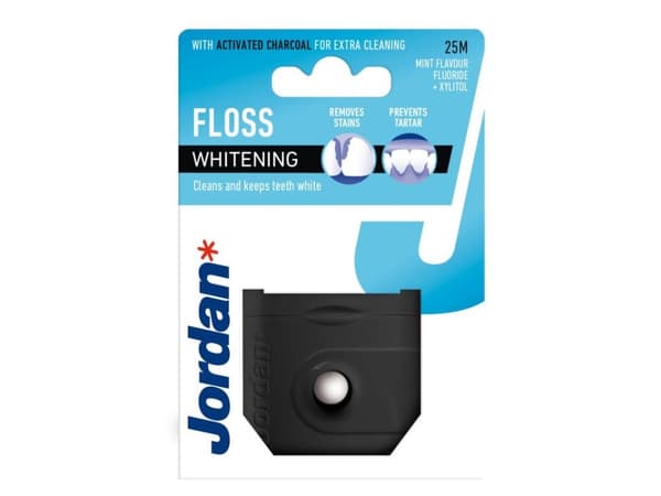 Jordan JORDAN_Dental Floss Whitening 25m hammaslanka hammaslanka valkaisuun