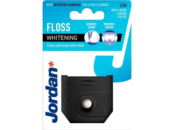 Jordan JORDAN_Dental Floss Whitening 25m hammaslanka hammaslanka valkaisuun
