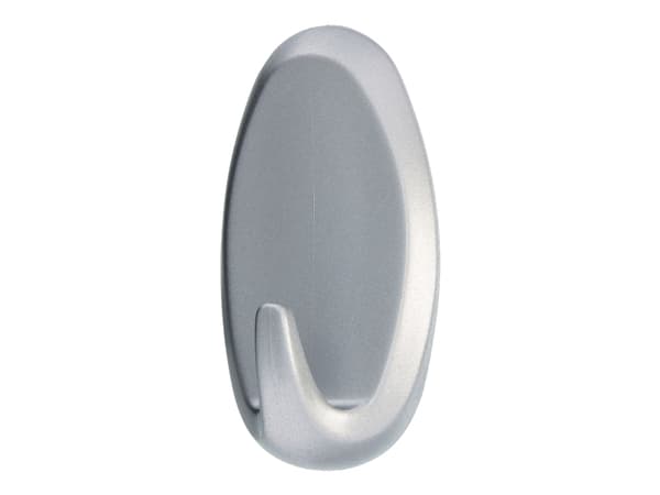 TESA 58063, Handdukskrok, Krom, Plast, 2 kg, 2 styck, Blåsa