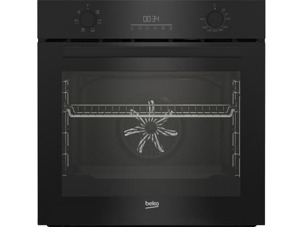 Beko BBIE17300B, Medium, Elektrisk ugn, 72 l, 72 l, 50 - 250 ° C, Ånga Svart