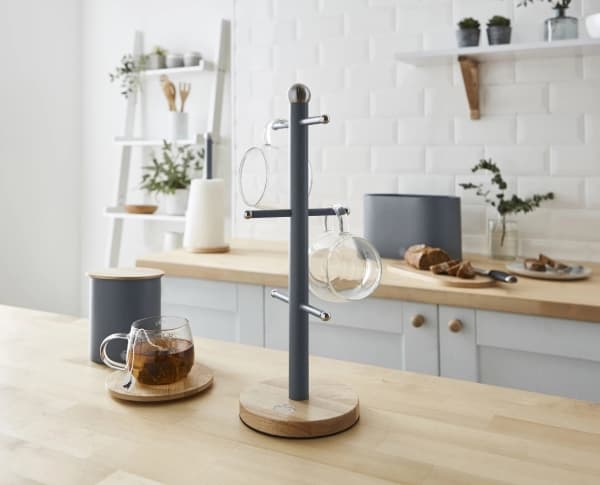 Swan Nordic Mug Tree GREY SWKA17510GRYN