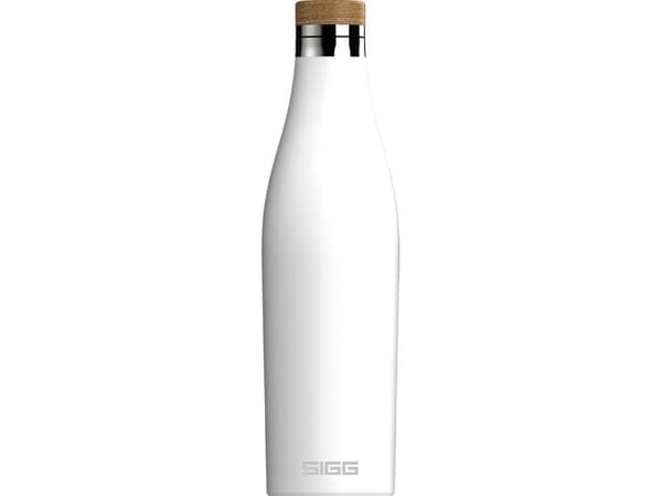 SIGG Meridian White, 500 ml, Daglig bruk, Hvit, Bamboo, Rustfritt stål, Monokromatisk, China