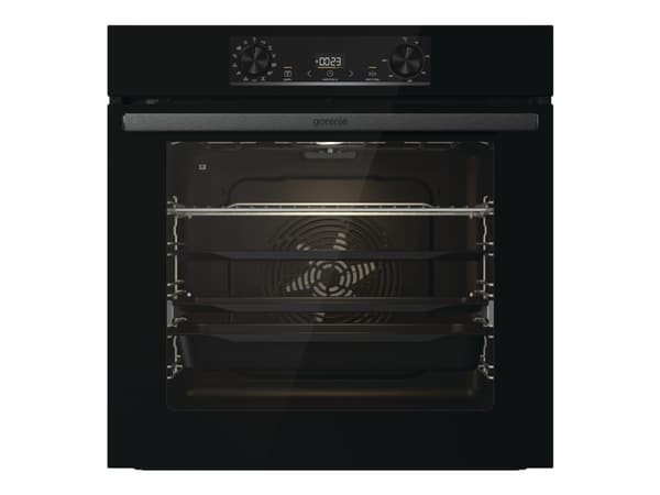 Gorenje Essential BPS6737E14BG - Ugn - med ångfunktion - för inbyggnad - nisch - bredd: 56 cm - djup: 55 cm - höjd: 59 cm - med självrengöring - klas