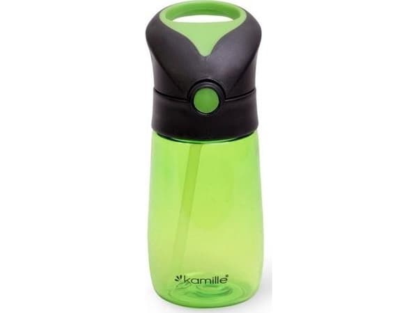 Kamille Flaske med munnstykke grønn 350 ml