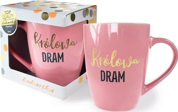 KUKARTKA krus Q 874 Past Elle Dram Queen (rosa) (468799) - 5901924477150