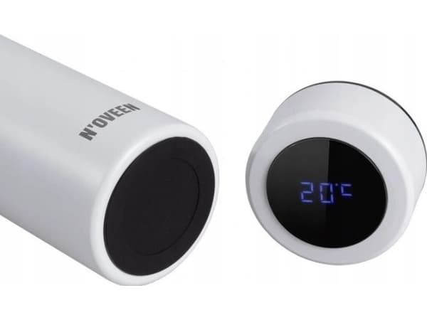Noveen LED-lämpöpullo NOVEEN TB2319 Marmori 450 ml