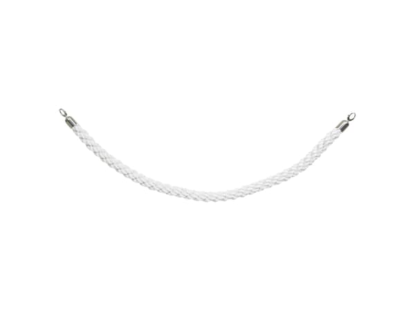 Securit® Classic Chrome reb hvid med kliklås rustfrit stål