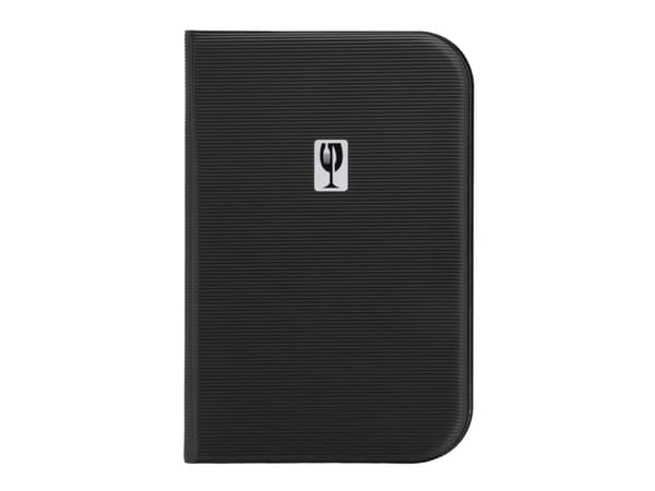 Securit® A5 ESSENTIAL menuomslag i sort