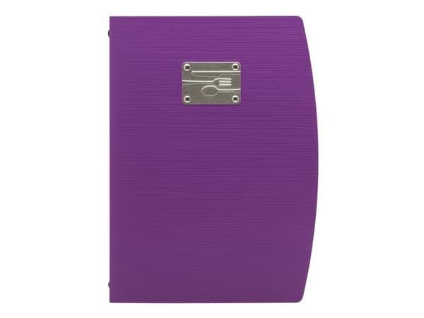 Securit® A4 RIO menyskydd i violett