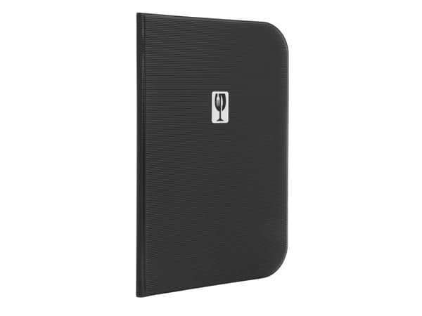 Securit® A4 ESSENTIAL menuomslag i sort