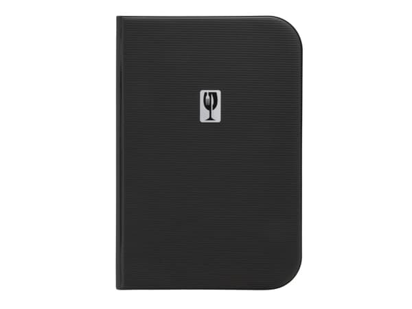 Securit® A4 ESSENTIAL menuomslag i sort