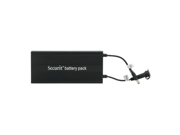 Securit® vandtæt batteri med op til 36 timers strøm