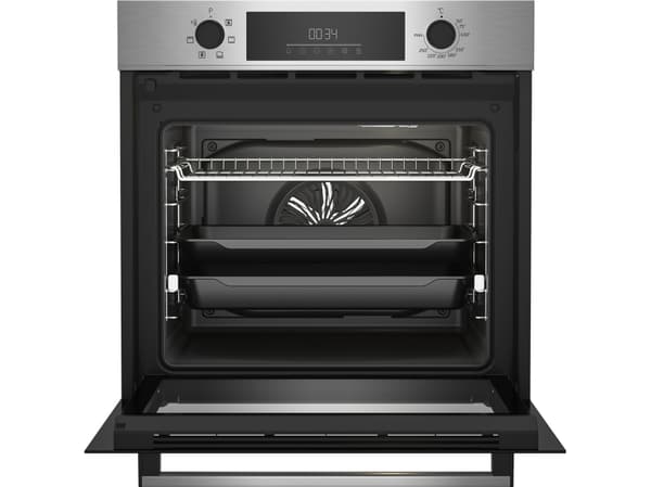 Beko BBIE123001XD, Medium, Elektrisk ovn, 72 l, 2400 W, 72 l, Damp