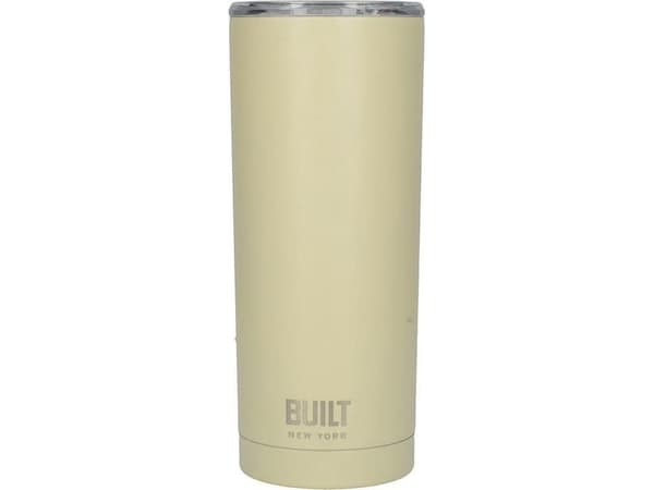 BUILT Vacuum Insulated Tumbler - Tyhjiöeristetty teräs lämpömuki 600 ml (Vanilla)