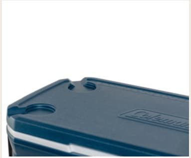 Coleman 62QT Xtreme, Sininen, Suurtiheyspolyeteeni (HDPE), Polyuretaani (PU), 2 renkaita, Muovi, Musta