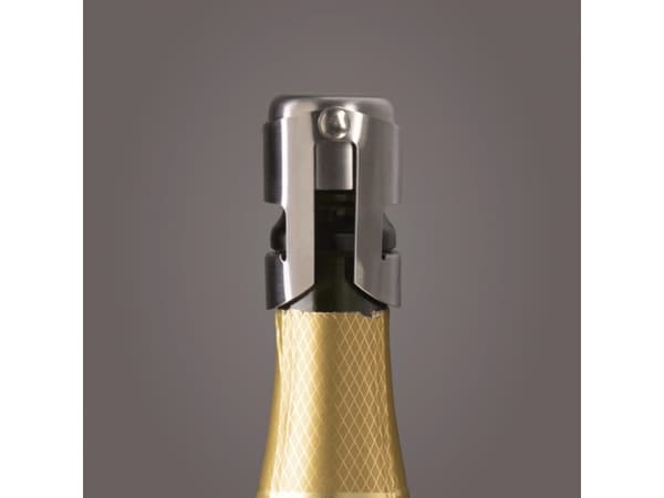 Vacu Vin Steel champagnekork
