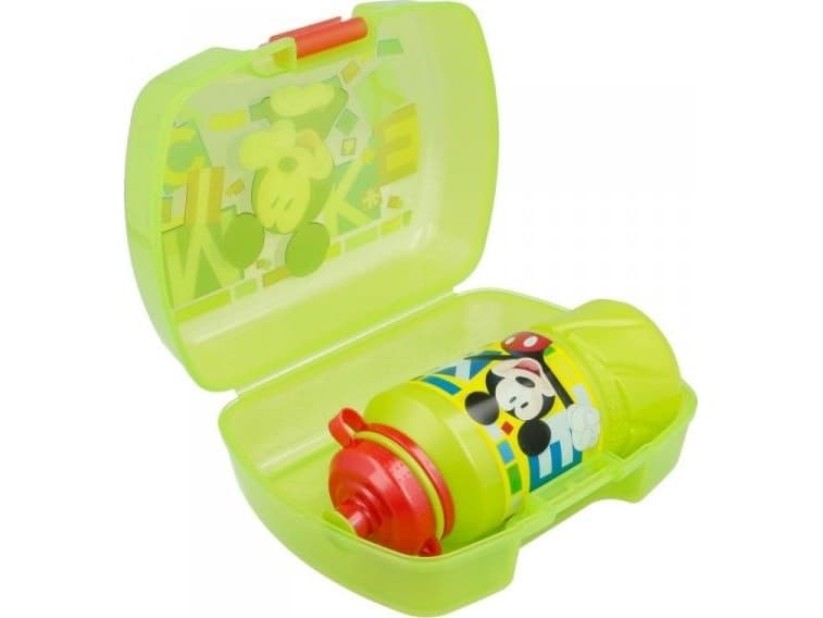 Mickey Mouse Mickey Mouse - Breakfast bag + bottle 420 ml