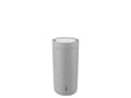Miniatyrbild 1 av 5: Stelton To Go Click, Grå, Rostfritt stål, Polypropylen, Plast, 4 h, 8 h